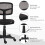 (Black, Mesh) Ergonomic Mesh Office Chair, Height Adjustable 4