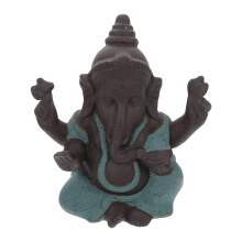 Statue bouddhiste élégante de style zen, décoration de bureau.