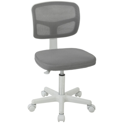 (DARK GREY, Mesh) Ergonomic Mesh Office Chair, Dark Grey, Armless