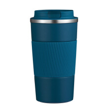 Tazza da caffè Fnyoxu in acciaio inox da 510 ml con isolamento termico e coperchio a prova di perdite, riutilizzabile.