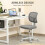 (DARK GREY, Mesh) Ergonomic Mesh Office Chair, Dark Grey 5