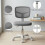 (DARK GREY, Mesh) Ergonomic Mesh Office Chair, Dark Grey 7