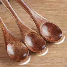 Small Wooden Spoons, 6Pcs Wooden Teaspoon for Cooking Small Condiments Spoon, Wooden Honey Spoon for Daily Use