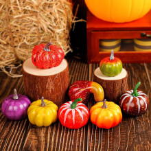 Maisiúcháin Pumpkin Insamhalta Lá an Bhuíochais YiFudd Insamhalta Cúr Lá an Bhuíochais Taispeántas Fuinneoige Bialann Glasraí