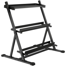3-Tier Adjustable Dumbbell Rack – 200kg Capacity