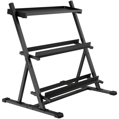 3-Tier Adjustable Dumbbell Rack – 200kg Capacity