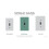 Πλάκα τοίχου Franklin Brass Paisley Single-Switch, διαθέσιμη σε πολλά χρώματα 8
