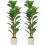 2x Artificial Fiddle Leaf Fig Trees - 120cm 1