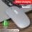 Mouse da gioco wireless Bluetooth a 2,4 GHz, mouse da gioco ottico USB wireless, 1600 DPI, ricaricabile, silenzioso. 1