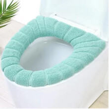 Housse de siège de toilette Capino, housse de coussin de siège de toilette épaisse, douce et chaude pour l'automne et l'hiver, housse de siège de
