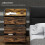(Rustic Brown, Fabric) Rustic Chest of Four Fabric Drawers - Rustic Brown 4