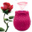Μίνι Μασάζ Rose για Γυναίκες, 10 Λειτουργίες, Αδιάβροχο IPX6, Διακριτικό Σχήμ 1