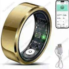 Smart Ring for Heart Rate & Blood Pressure Tracking - IP68 Waterproof Fitness Device with Multi-Sport Modes-7