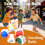 2 τεμάχια PVC Cartoon Smile Beanbag Παιχνίδι Ρίψης Παιχνιδιού με Σακούλα με Άμμο Τ 2