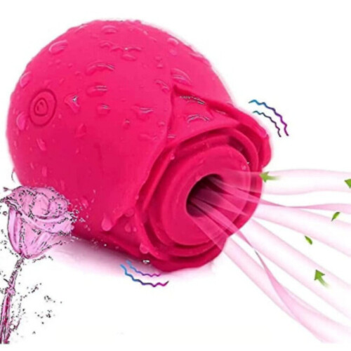 Μίνι Μασάζ Rose για Γυναίκες, 10 Λειτουργίες, Αδιάβροχο IPX6, Διακριτικό Σχήμ 1