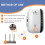 2025 Νεότερο WiFi Extender, 7 Φώτα WiFi Extender Ενισχυτής Σήματος Έως 5000sq.ft και 52 Συσκ 4