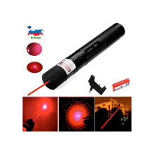 8000 m rode laserpointer met instelbare focus, krachtige straal, 303 laserpenkop voor presentaties en buitengebruik