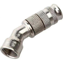 Ugello nebulizzatore agricolo regolabile a 45 gradi cromato