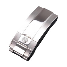 Zapięcie składane ze stali nierdzewnej 16 mm 18 mm, wymienne, do pasków zegarka Rolex Submariner