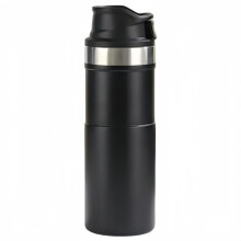 PAN Trigger Action Travel Mug, 510 ml Leakproof Stainless Steel Coffee Cup, One-Hand Use, Ideal for Commuters and Drivers, Sc