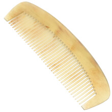 Mizh Natural Horn Comb - antystatyczny, przenośny grzebień wygładzający włosy, zapobiegający wypadaniu włosów dla kobiet (12 cm)