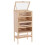 Wooden 4-Layer Hamster Cage with Storage Shelf 1