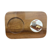 Apollo Acacia Tea & Biscuit Wooden Board