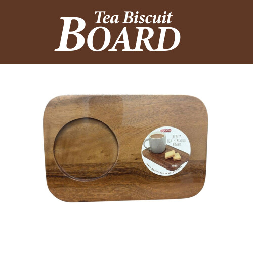 Apollo Acacia Tea & Biscuit Wooden Board 1