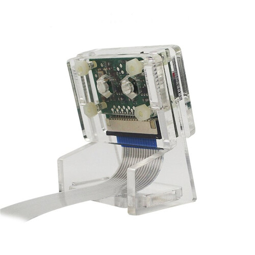 6X Ov5647  Camera Acrylic Holder Transparent Webcam Bracket for Raspberry Pi 3 Camera 1