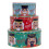 Set of 3 Christmas Storage Tins | 3-piece Nutcracker Round Kitchen Nesting Tins 9