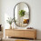 Black Wall Mirror 60x90cm Aluminium Frame 8