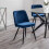 Set Of 2 Burgess Dining Chairs - Blue 1