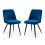 Set Of 2 Burgess Dining Chairs - Blue 7