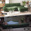 Convertible Sectional Couch Chenille 4 Seater L-Shaped Sofa Set Green 6