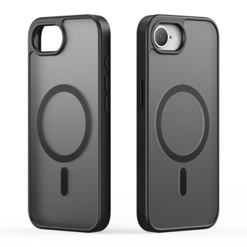 Capa DUX DUCIS compatível com iPhone 16e Série Yind com acabamento fosco - Preta 1
