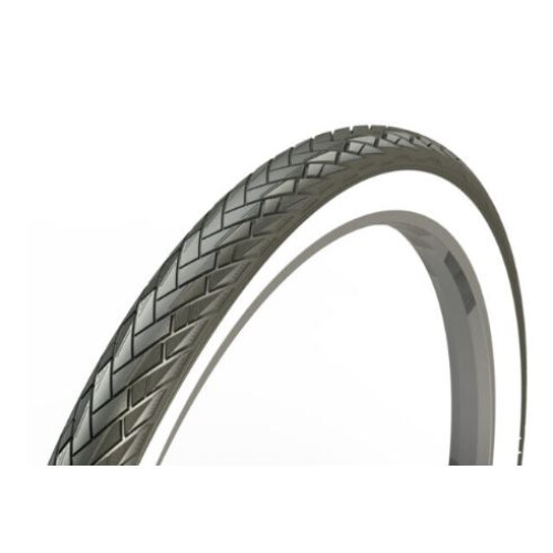 700x28C Single Tyre only x1 Black White Wall
