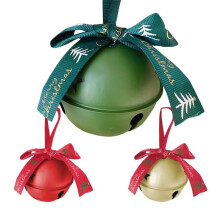Jingle Bell Strik Metalen Decoratieve Hanger voor Het Ophangen van Ornamenten Thuis Feest Decoratie Valentijnsdag Benodigdheden