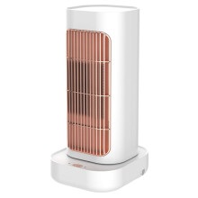 Riscaldatore Elettrico Piccolo da Tavolo 1300W Portatile con Testa Vibrante PTC In Ceramica Generatore di Calore Rapido Riscaldatori Domestici Spina