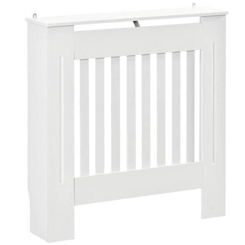 Homcom Cubierta de Radiador Blanco 78 x 19 x 81 cm