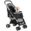 PawHut Carrito para Perro Negro 80 x 44.5 x 97 cm 1