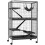 PawHut Jaula para Animale Gris 80 x 52 x 128 cm 1
