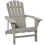 Outsunny Silla Adirondack Gris 78 x 89 x 88 cm 1