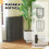 PawHut Parque para Perro Negro 240 x 120 x 76 cm 6