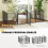 PawHut Parque para Perro Negro 240 x 120 x 76 cm 5