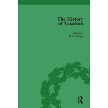 History of Taxation Vol 8 by D P OBrien Hardcover Book