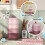 Four-Tier Kids Storage Boxes, with Four Drawers, Pink 8