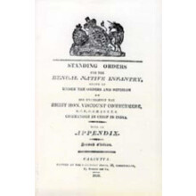 Standing Orders for the Bengal Native Infantry 1829 by NA Paperback Bo