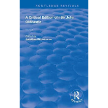 A Critical Edition of I SIr John Oldcastle Paperback Book