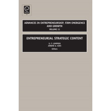 Entrepreneurial Strategic Content by G. T. Lumpkin Hardcover Book