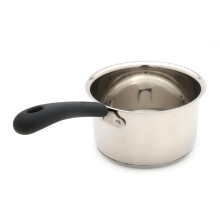 Stainless Steel Capsulated Saucepan With Silicone Handle (850Ml)